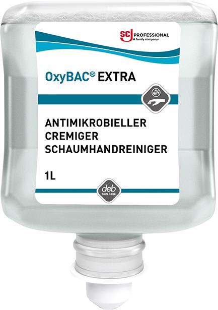 SC Johnson Professional OxyBac® Extra FOAM Wash Schaumhandreiniger 1 l Kartusche Antimikrobielle Handrein.