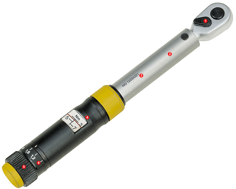 Proxxon MicroClick MC 15 Drehmomentschlüssel 1/4" 3-15 Nm