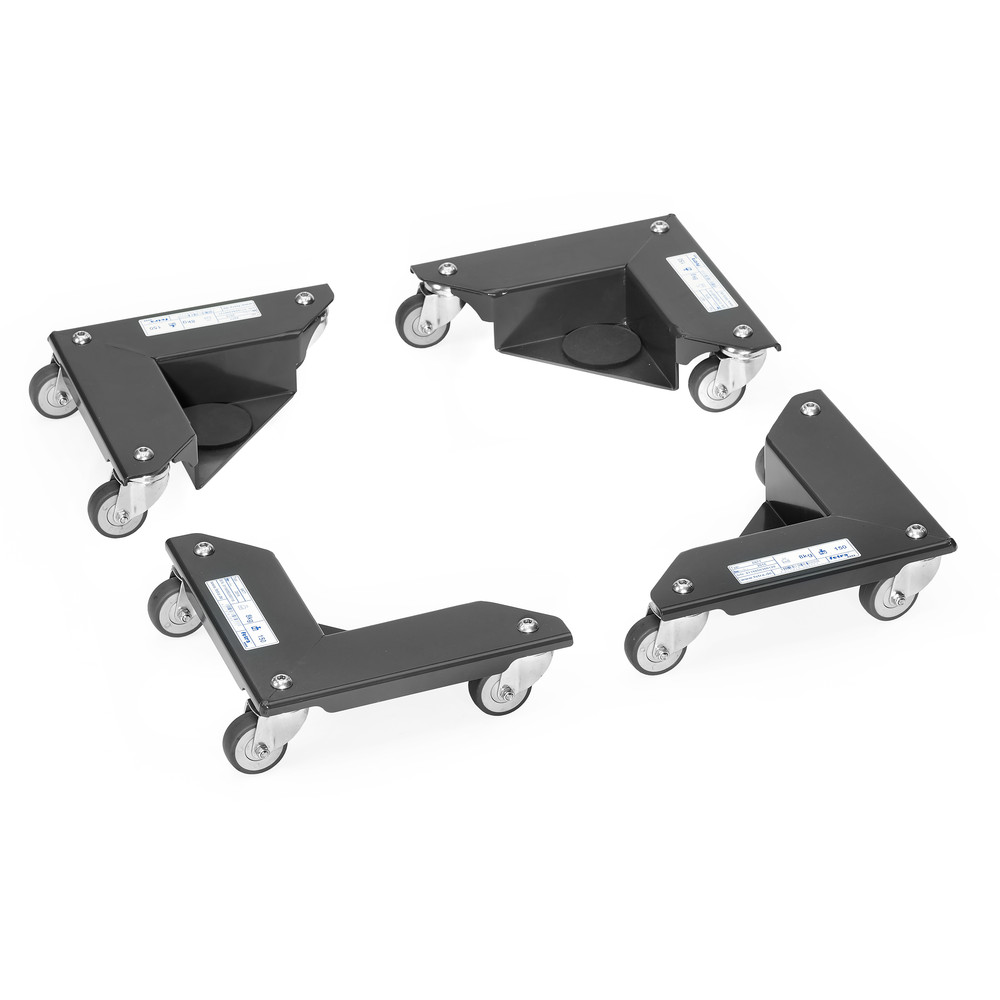 Fetra Eckenroller 6977 Möbelroller 150 kg Tragkraft TPE-Bereifung