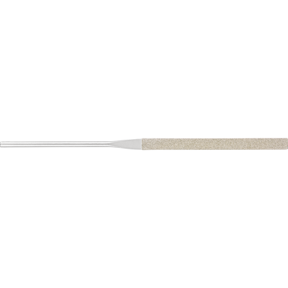 Pferd Diamant-Nadelfeile flachstumpf rd. Kante 140mm D126 (mittel) für harte