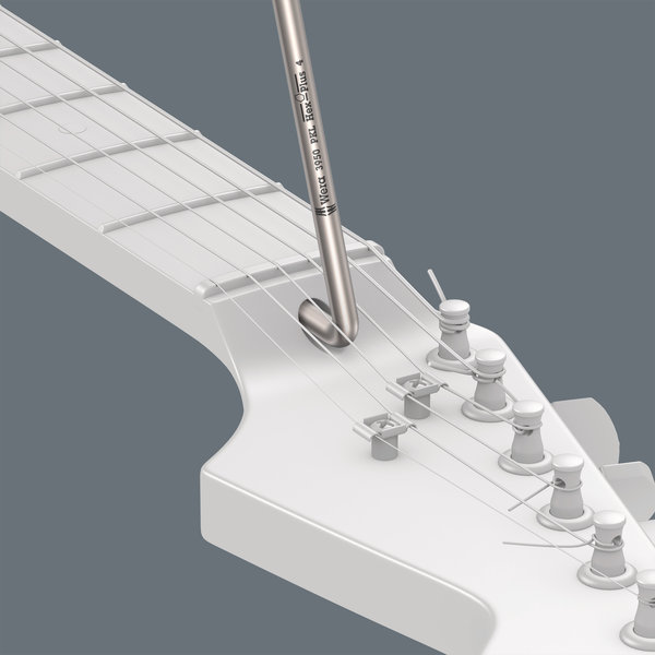Angle wrench to adjust the steel bar in the guitar neck, Gitarre, Musikinstrument, E-Gitarre