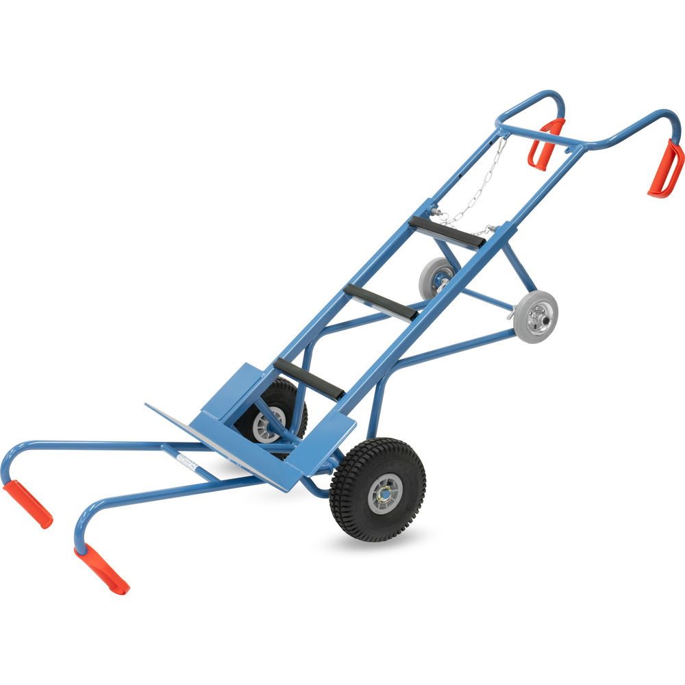 Fetra Tragholm 11055 für Gerätekarren 400 kg 600 mm 890 mm Stahlrohr pulverbeschichtet blau