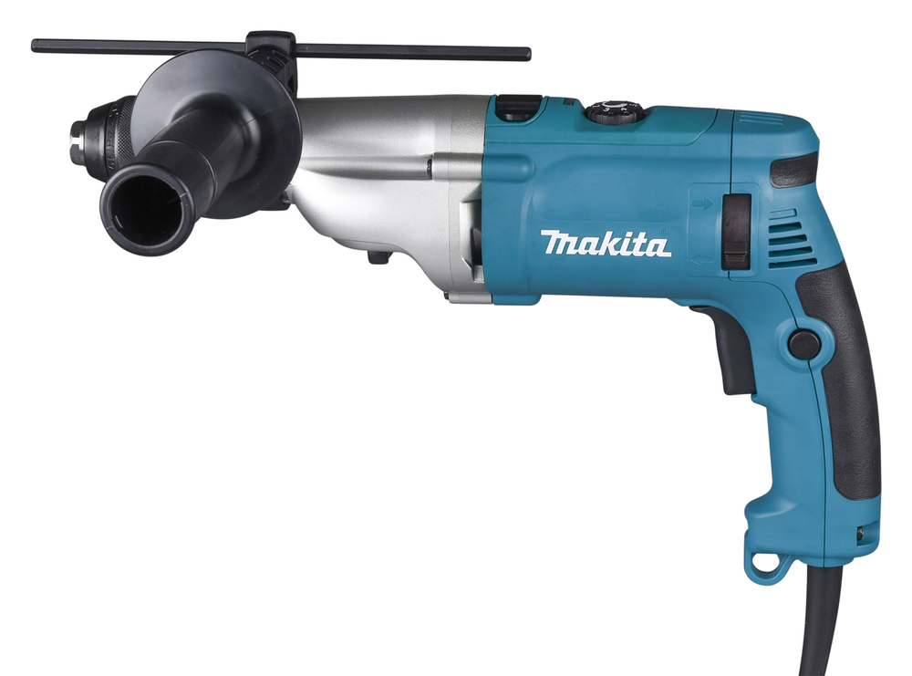 Makita HP2071FJ Schlagbohrmaschine 1010 W 2-Gang Schnellspannbohrfutter MAKPAC