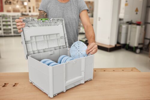 Anwendungsbild Schleifmittel-Systainer³ Granat D150 GR SYS