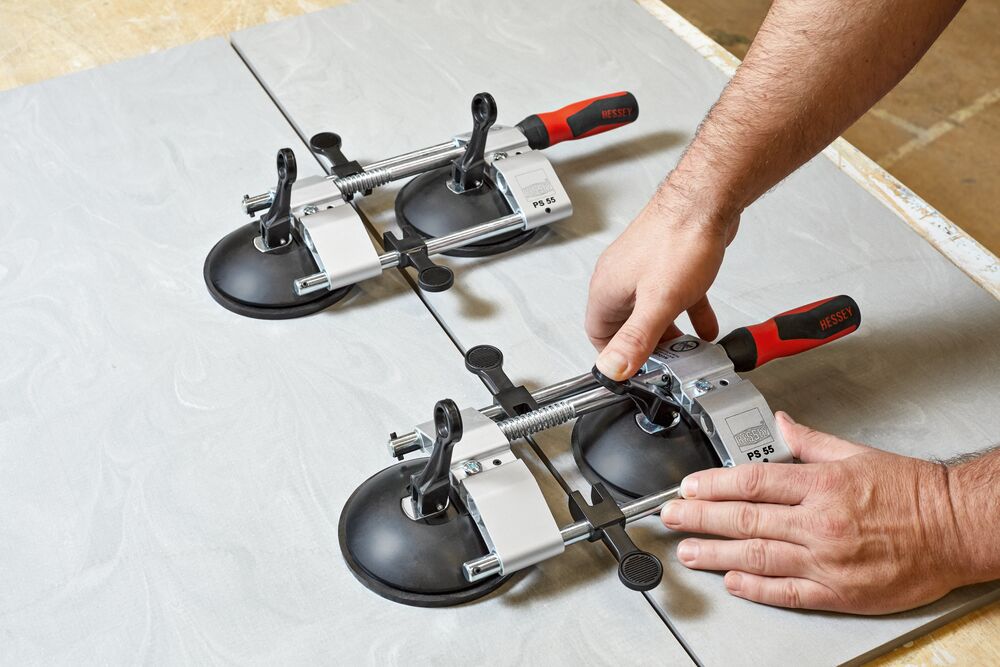 Bessey Plattenspanner PS55 Spannweite 10-55 mm Breite 144 mm Länge 363 mm Gewicht 1,68 kg