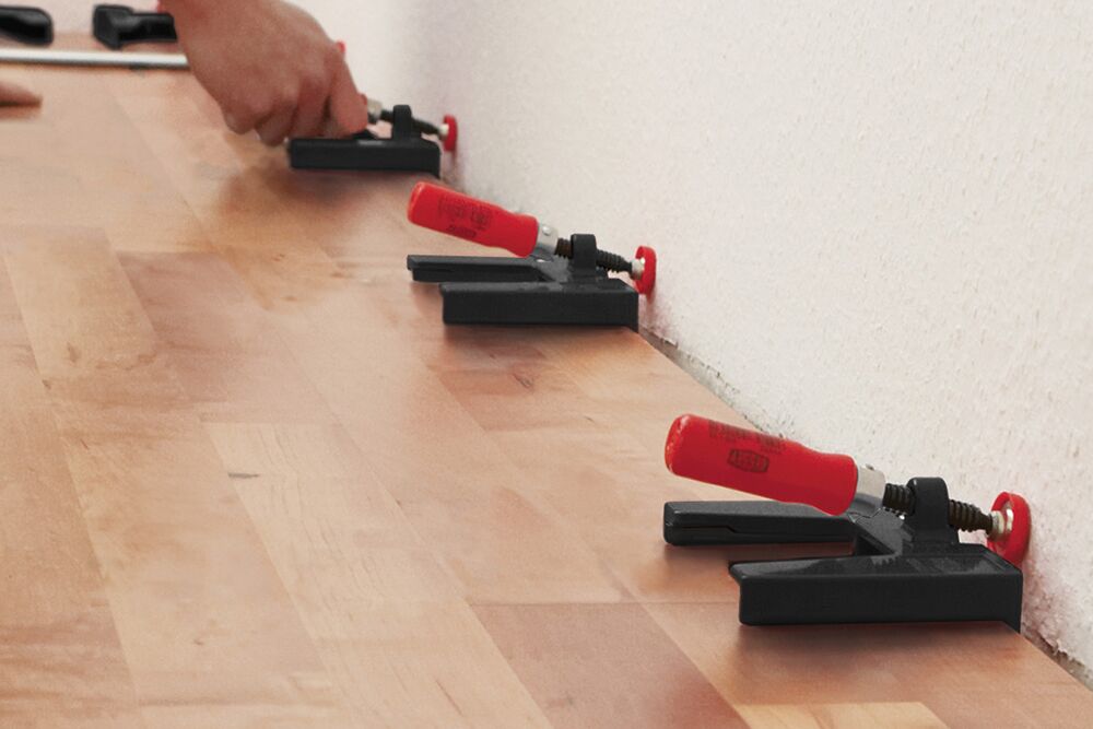 Bessey Abstandhalter PVA 35/130 mm für Parkett und Laminat