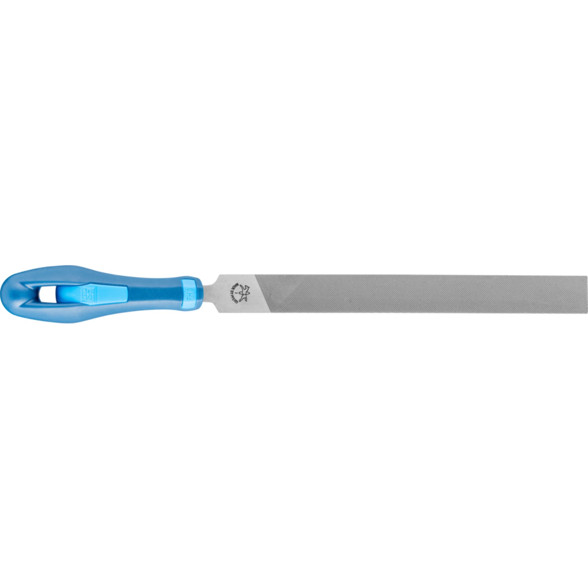 Pferd Werkstattfeile mit Heft Flachstumpf 150mm Hieb 2 universell zum Schruppen