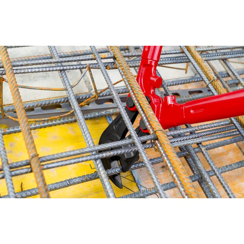 Knipex Baustahlmattenschneider 71 82 950 950mm mit Mehrkomponenten-Hüllen