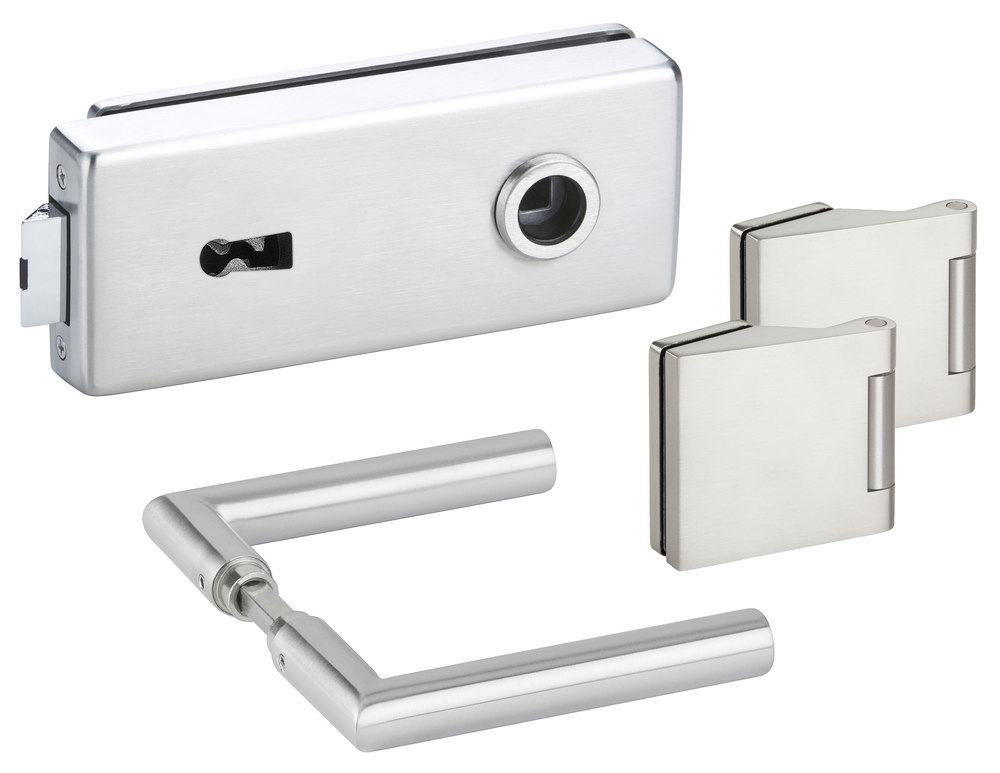 HERMAT Ganzglastürschloss 6082/6325/1802,BB,8mm,ER-Optik,FlüFA