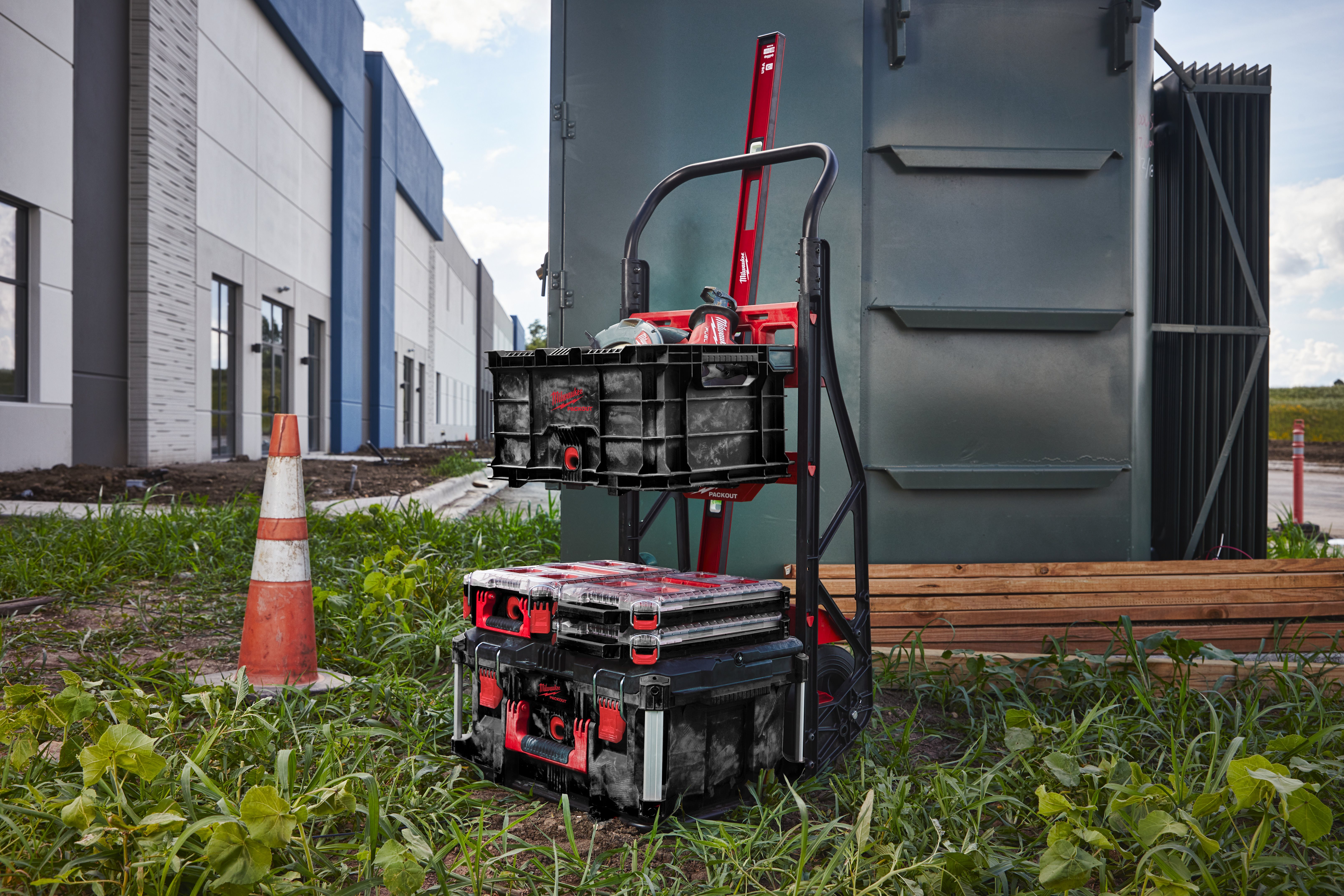 Milwaukee PACKOUT™ Multifunktions-Transportkarre 4932472131 180kg Nutzlast 25cm Räder