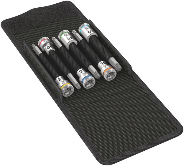 8767 B TORX® HF 1 Zyklop bit socket set with holding function, 3/8&quot; drive,