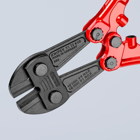 Knipex Bolzenschneider 71 72 610 610 mm grau atramentiert mit Mehrkomponenten-Hüllen