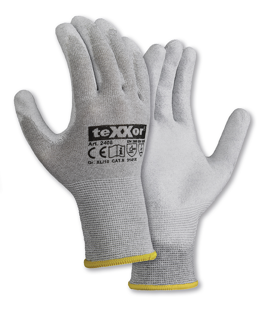 teXXor® Strickhandschuhe ESD 2