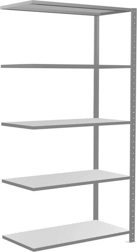 SCHULTE Lagertechnik Steckregalsystem-Set (Anbauregal), einseitig nutzbar