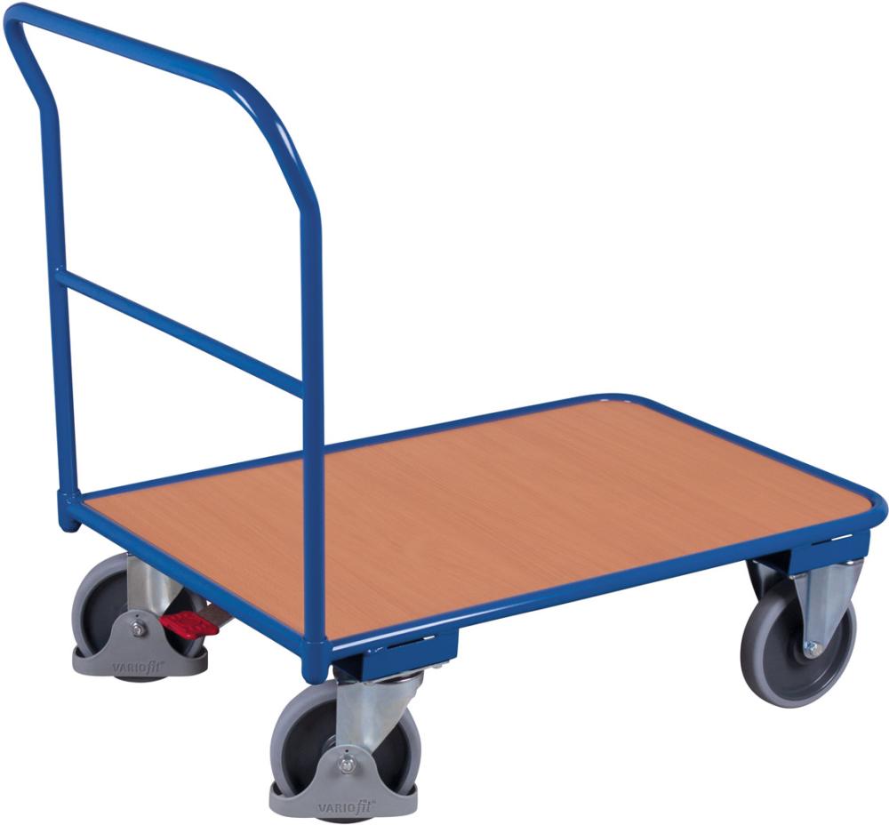 VARIOfit Magazinwagen (Stahlrohr), Tragkraft 400 kg, nicht klappbar