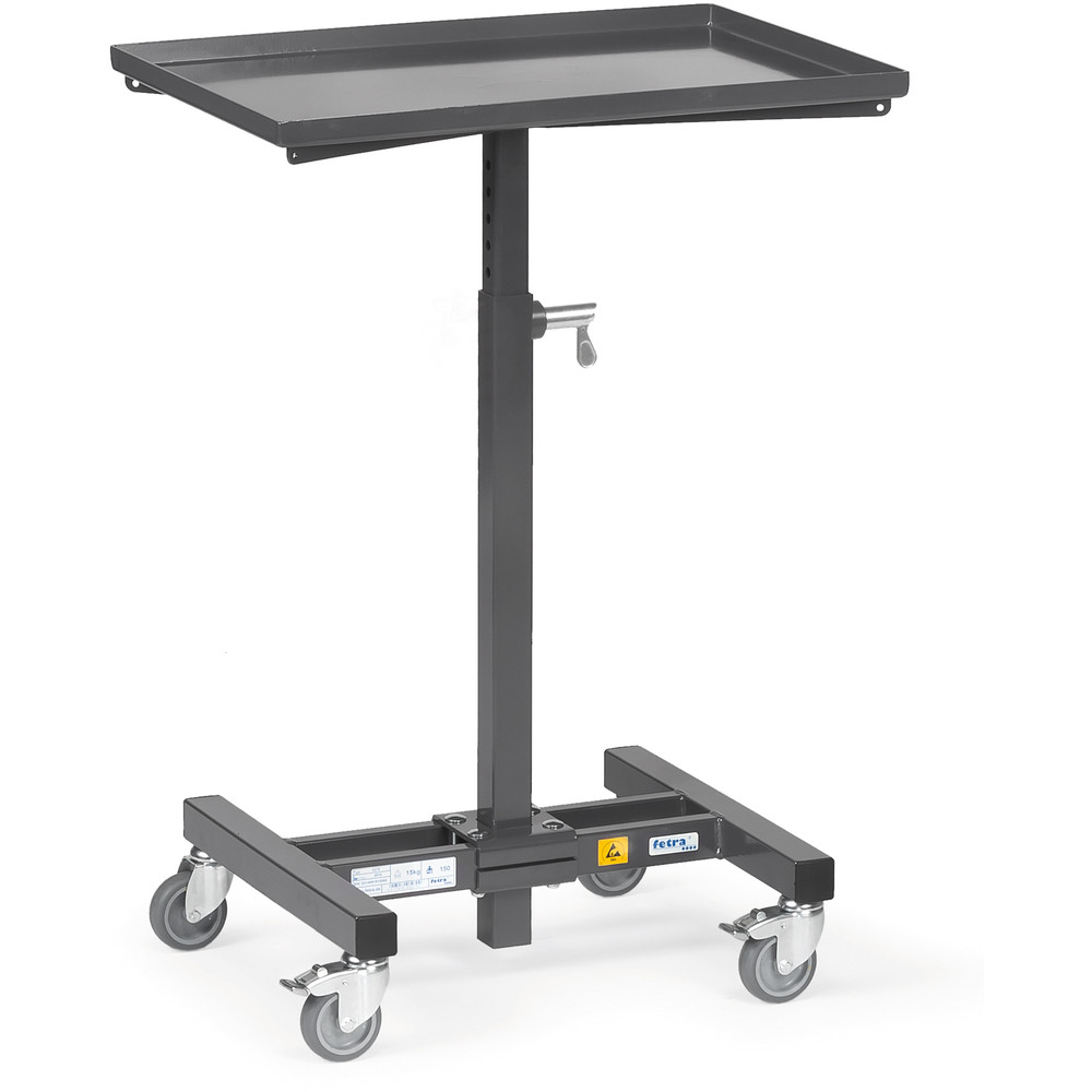 Fetra ESD-Materialständer 1890 höhenverstellbar 150 kg elektrisch leitfähig
