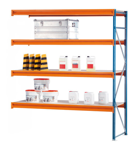 Schulte Weitspannregal W100 Anbauregal 2500x1785x1000mm Spanplatten Fachlast 670kg