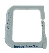 hedue Glasmessgerät GlassCheck S311 Messbereich 0-120 mm Kunststoff