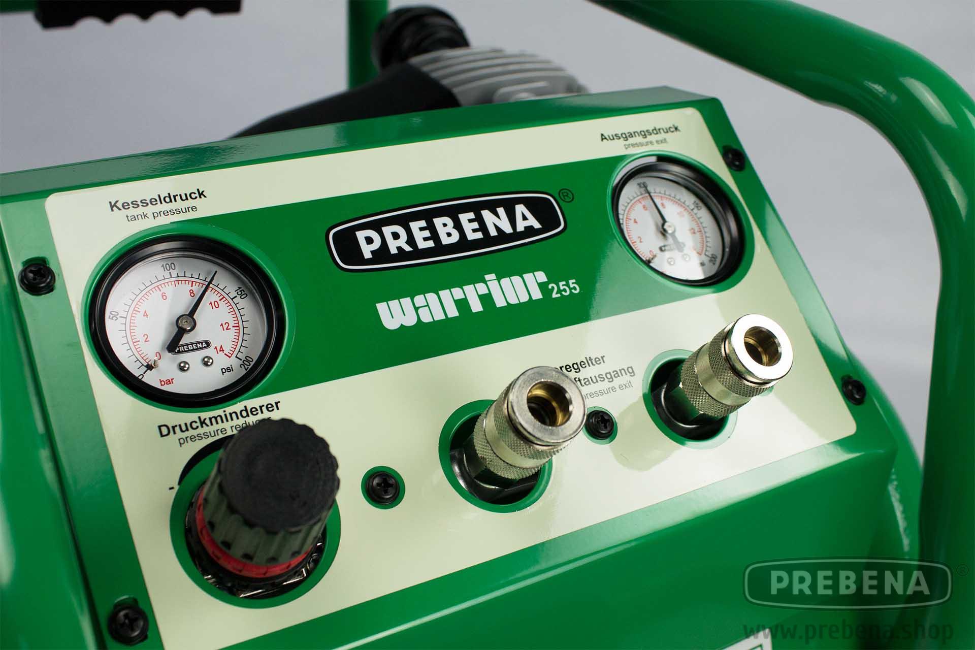 Prebena Kolbenkompressor WARRIOR 255 10 bar Ölgeschmiert 20 L
