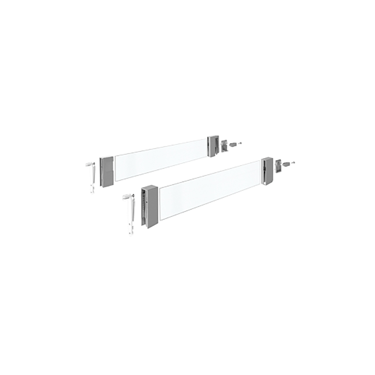 HETTICH DesignSide Glas incl. Adapter für InnoTech Atira