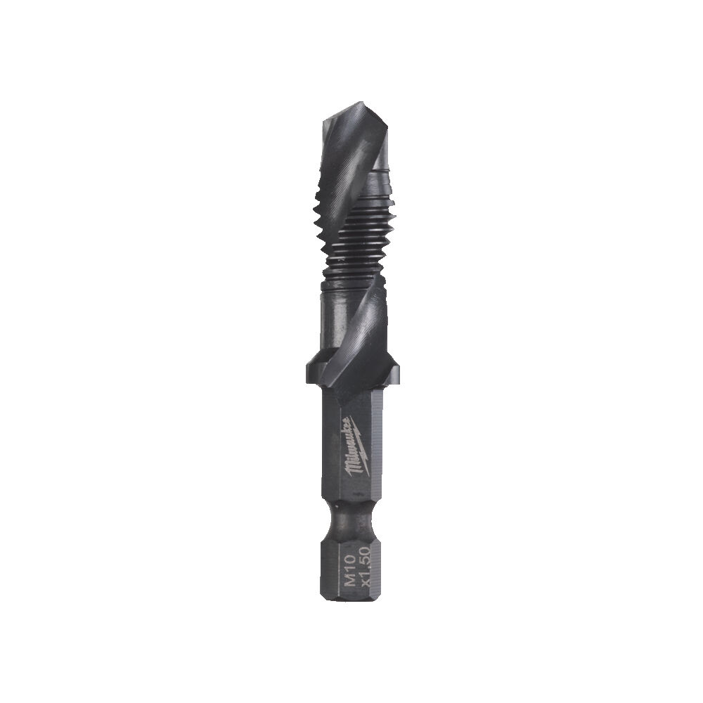 Milwaukee SHOCKWAVE Kombi-Gewindebohrer HSS-G 1/4 Zoll Hex M10x58mm