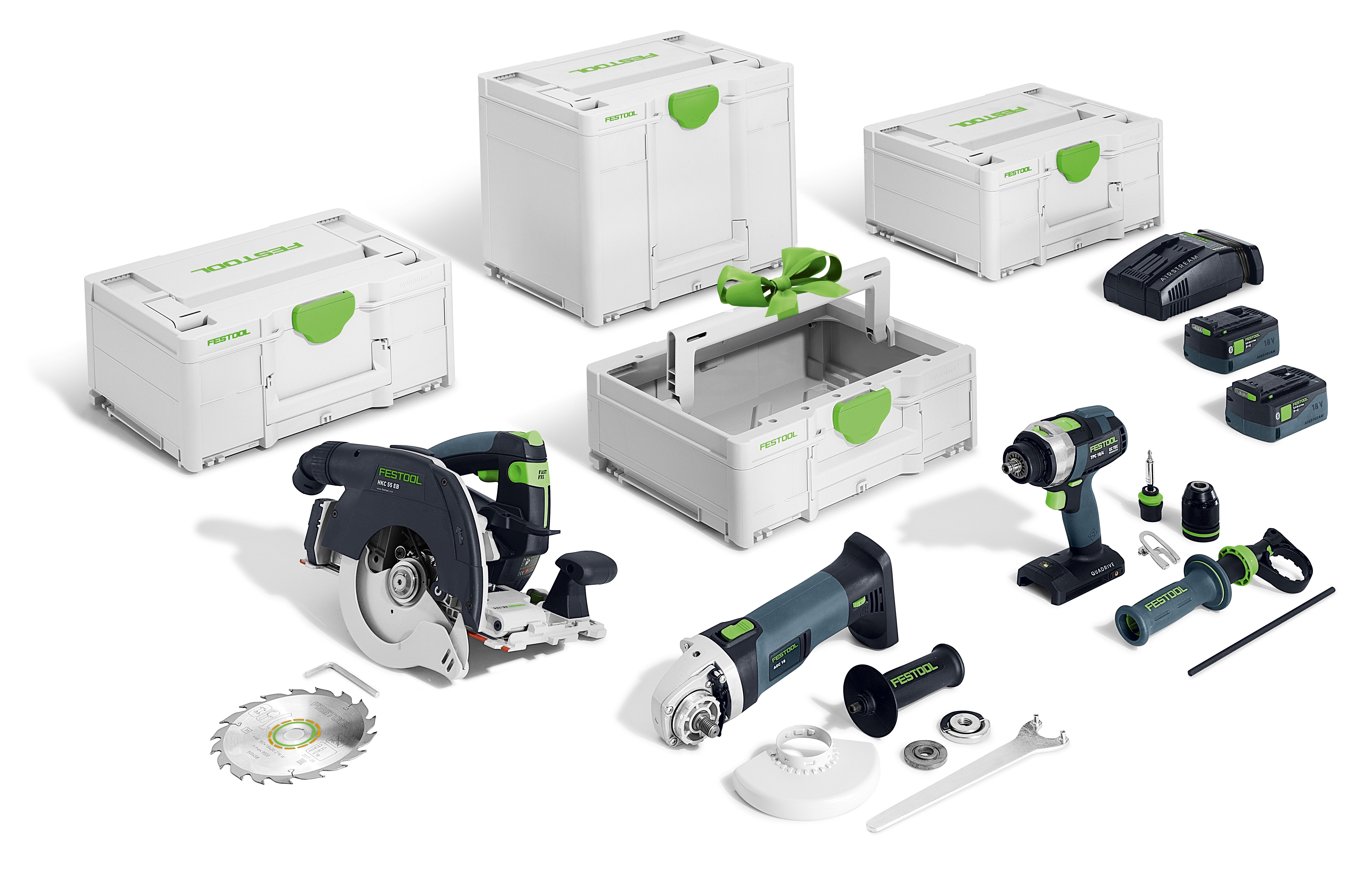 Akku-Combo-Set Holzbau HKC 55/TPC 18/AGC 18/TB M 137, Computerausrüstung, Elektronik, Hardware, Maschine, Elektrische Bohrmaschine