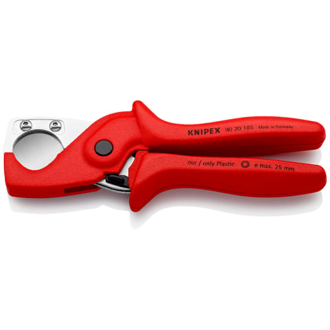 Knipex PlastiCut® Schlauch- und Schutzrohrschneider 90 20 185 für Kunststoffrohre und Schläuche bis Ø 25 mm