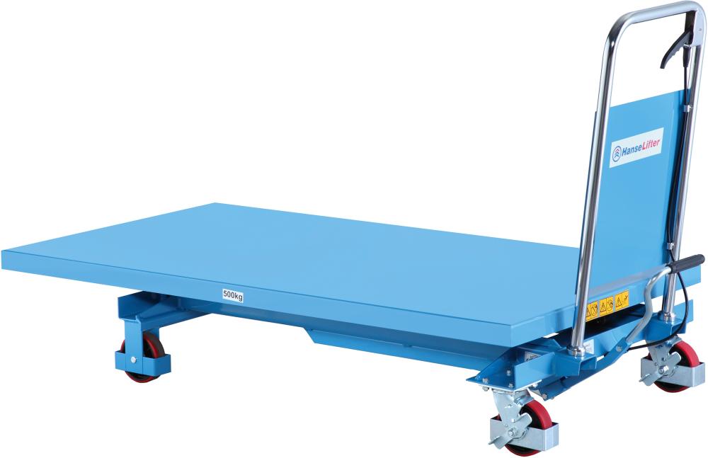Produktbild HanseLifter Hubtischwagen breit 1600x800 mm Plattform 500 kg Tragfähigkeit