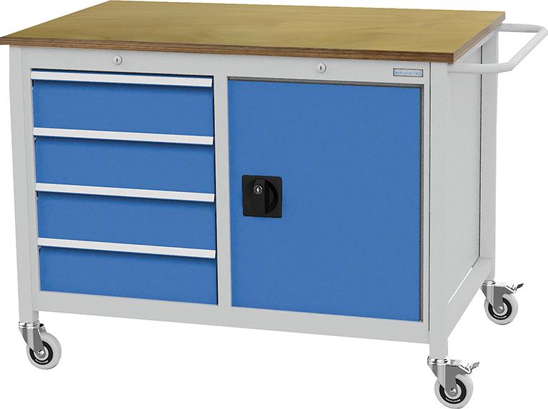 Bedrunka + Hirth Werkbank mobil B 1250mm