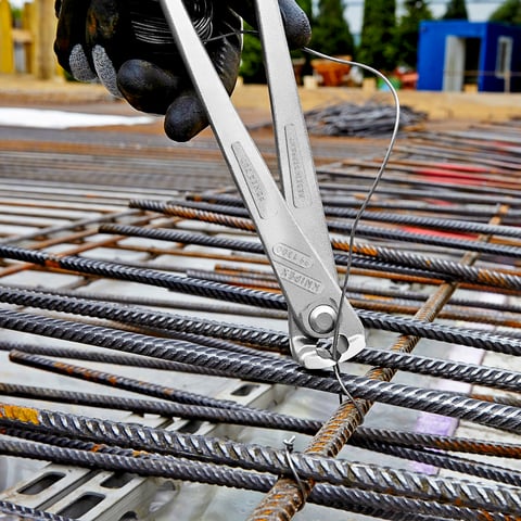 Knipex Kraft-Monierzange hochübersetzt glanzverzinkt 300 mm Nr. 99 14 300