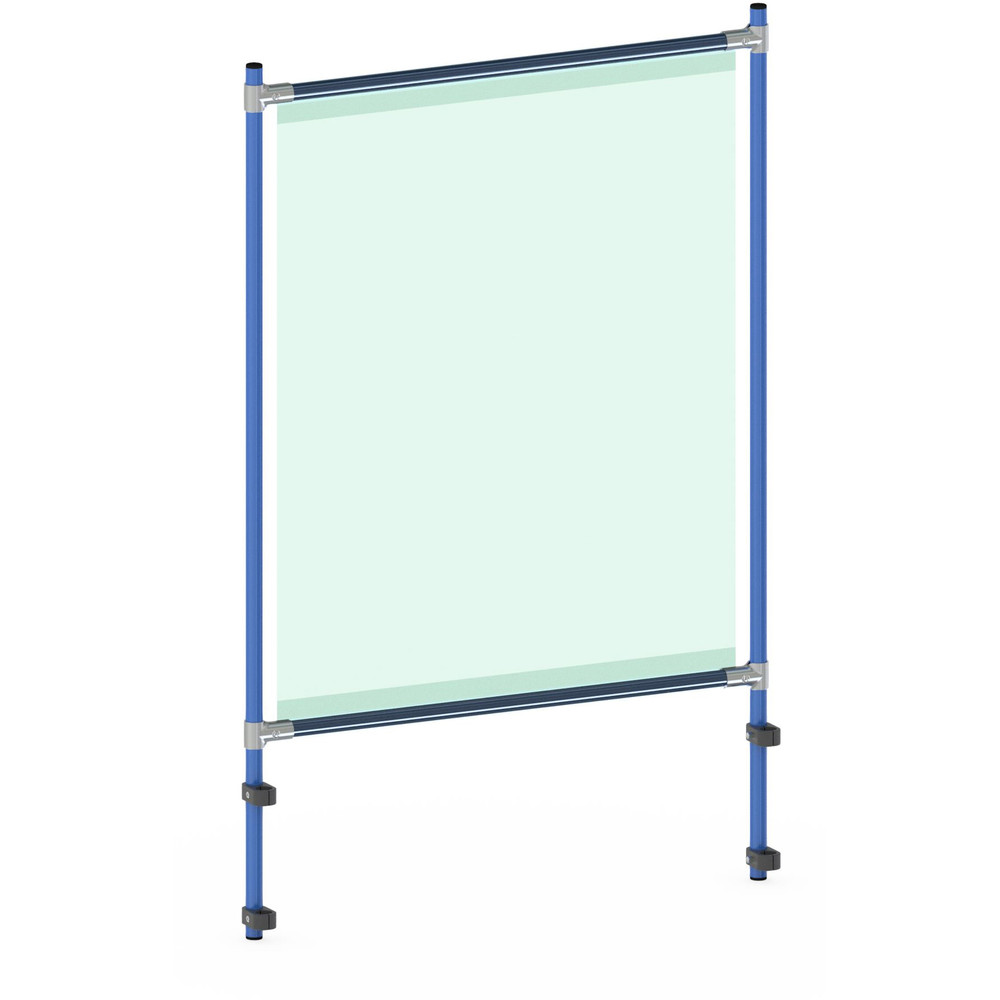 Fetra Anbausatz Infektionsschutzrahmen 5900 910x1410mm brilliantblau RAL 5007