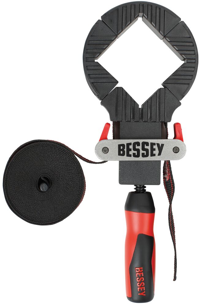 Bessey Bandspanner BAN400 Spannwerkzeug Spannumfang bis 3,8 m Band 24x1 mm Gewicht 0,54 kg