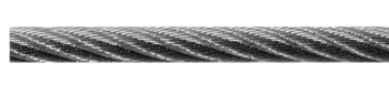 Vormann Stahldrahtseil 008505060Z 6mm 6x19+Faser verzinkt 55m
