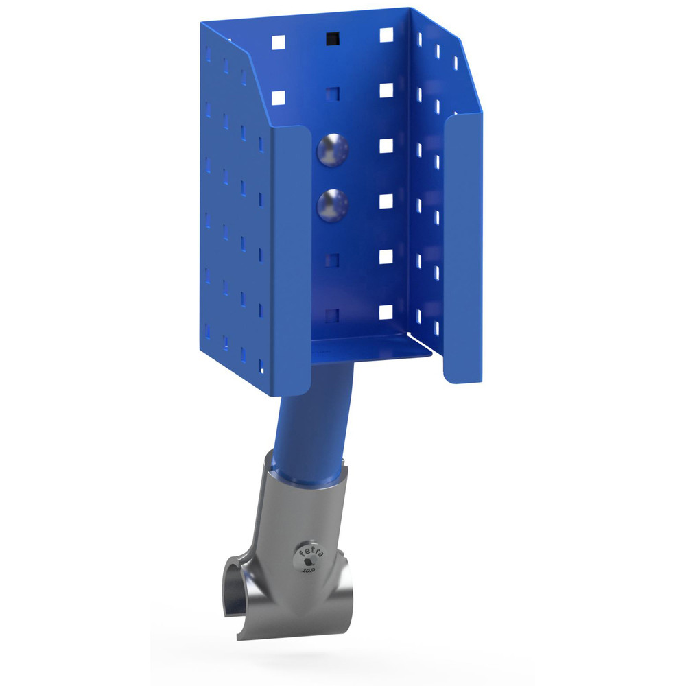 Fetra Flaschenhalterung 1393-B1000 für Bode-Flaschen 1000ml Stahlblech blau