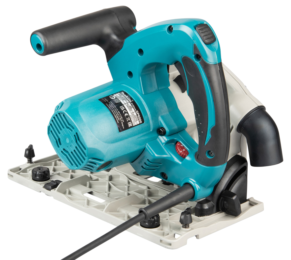 Makita SP6000J1 Tauchsäge 1300W 165mm mit Führungsschiene und MAKPAC
