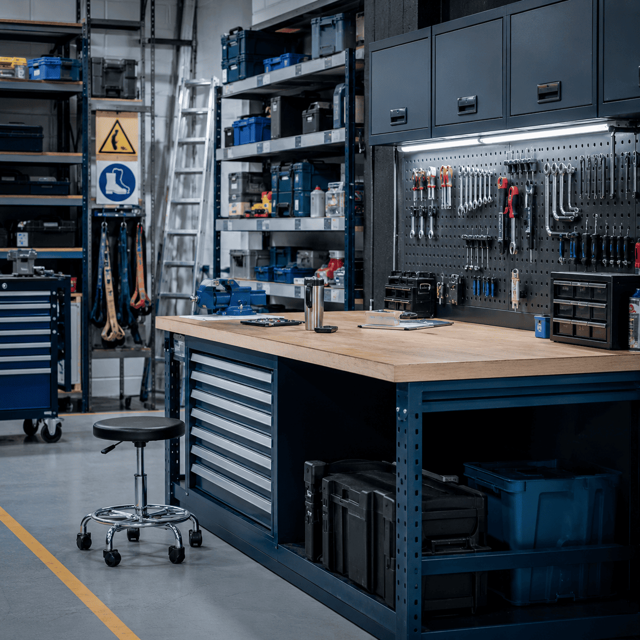 werkbank, werkstatt, werkzeug, schraubenspiel, werkzeugbank