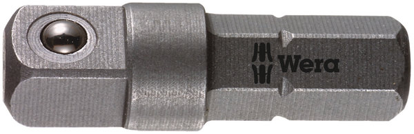 Wera 870/1 Werkzeugschaft (Verbindungsteil), 1/4" x 25 mm 870/1 Adaptor, 1/4" x 25 mm