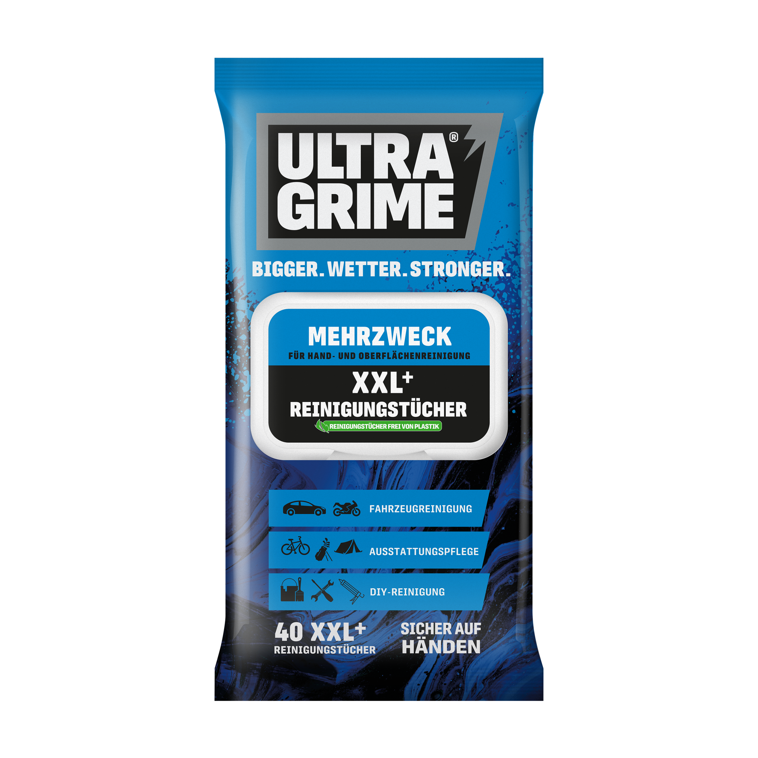 Ultra Grime Original Mehrzweckfeuchtreinigungstücher (40 Tücher)