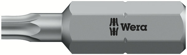 Wera 867/1 Z TORX BO Bits mit Bohrung, TX 15 x 25 mm 867/1 Z TORX® BO bits with bore hole, TX 15 x 25 mm