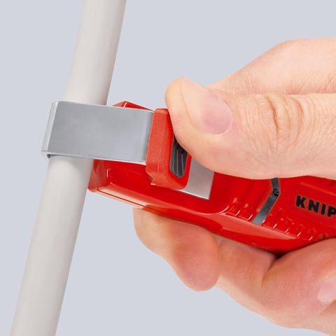 Knipex Abmantelungswerkzeug 16 20 16 SB mit Schleppklinge 4-16 mm