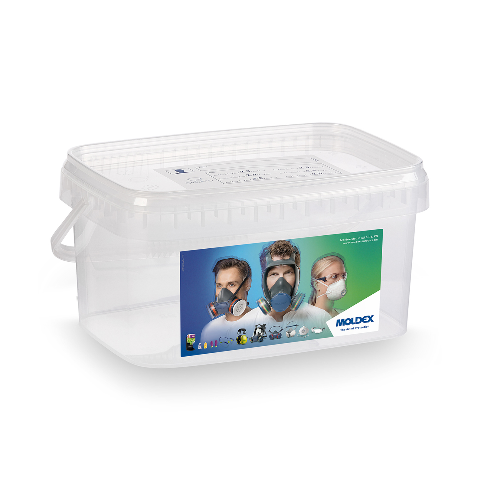 Moldex Aufbewahrungsbox 7995 für Halbmasken