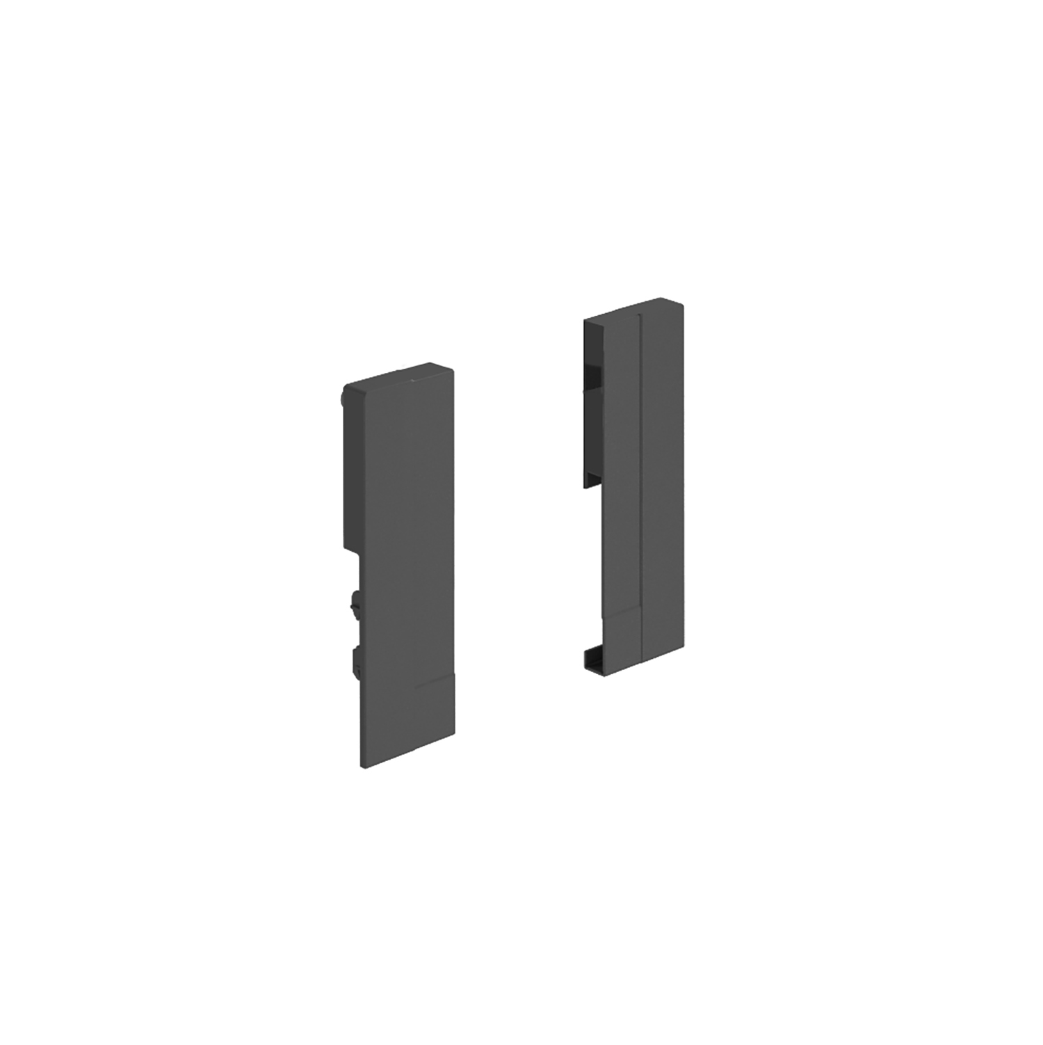 HETTICH Verbinder für Aluminiumfront InnoTech Atira, 144 mm, anthrazit