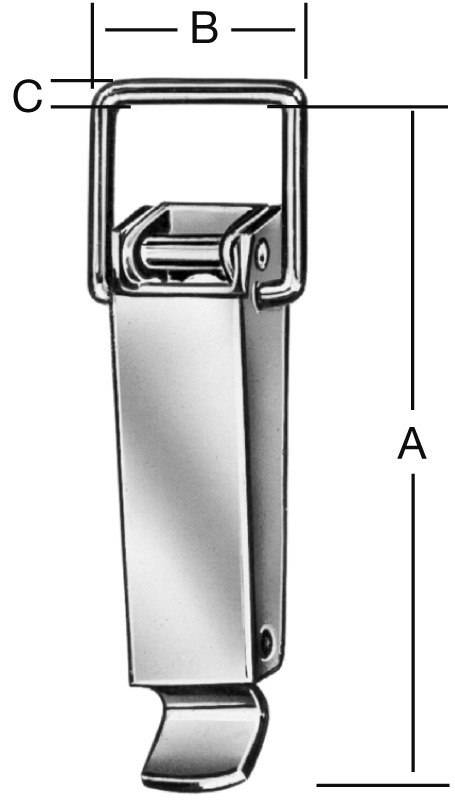 VORMANN Spannverschluss 011202, Edelstahl