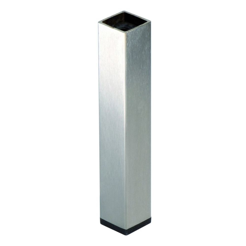 Format Möbelfuß Piedini 120mm Edelstahlfinish Quadratisch