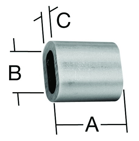 Vormann Pressklemmen bis 4 mm Alu 100 St.