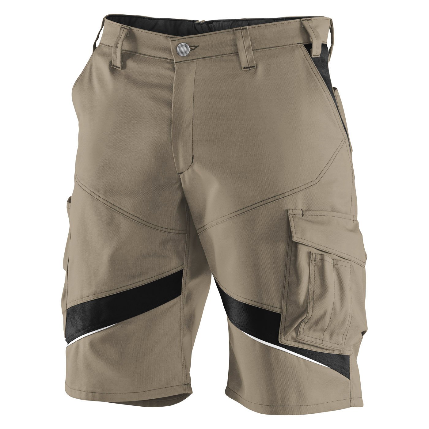 KÜBLER ACTIVIQ Shorts sandbraun/schwarz  2450 5365-2599-54