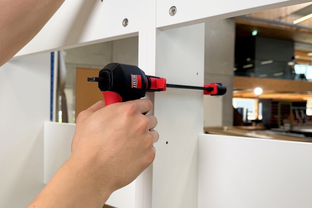 Bessey Einhandzwinge EZ360M-15 mit drehbarem Griff 150mm Spannweite 60mm Ausladung 750N