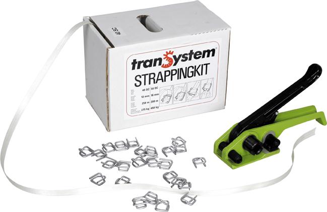 Umreifungskit, Bandbreite 13 und 16 mm