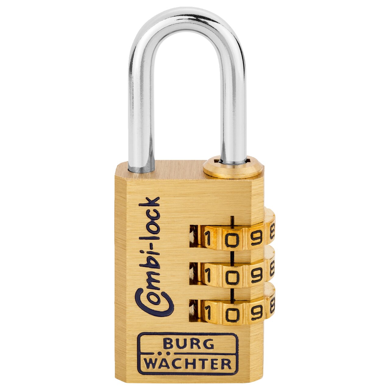 Burg Wächter Combi Lock 80 30 M Zahlenschloss Messing
