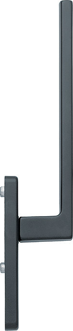 Produktbild HS-Handhebelgarnitur, Austin HS-0769/419N-AS, innen, PZ,ALU,schwarz matt